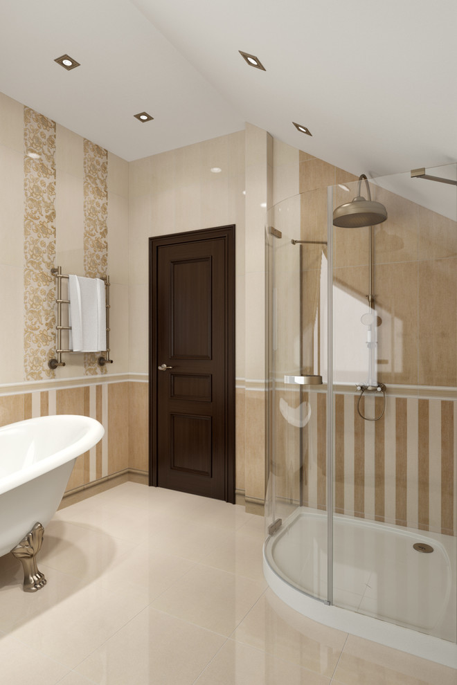 деревянный дом из бруса в поселке Зеленая роща