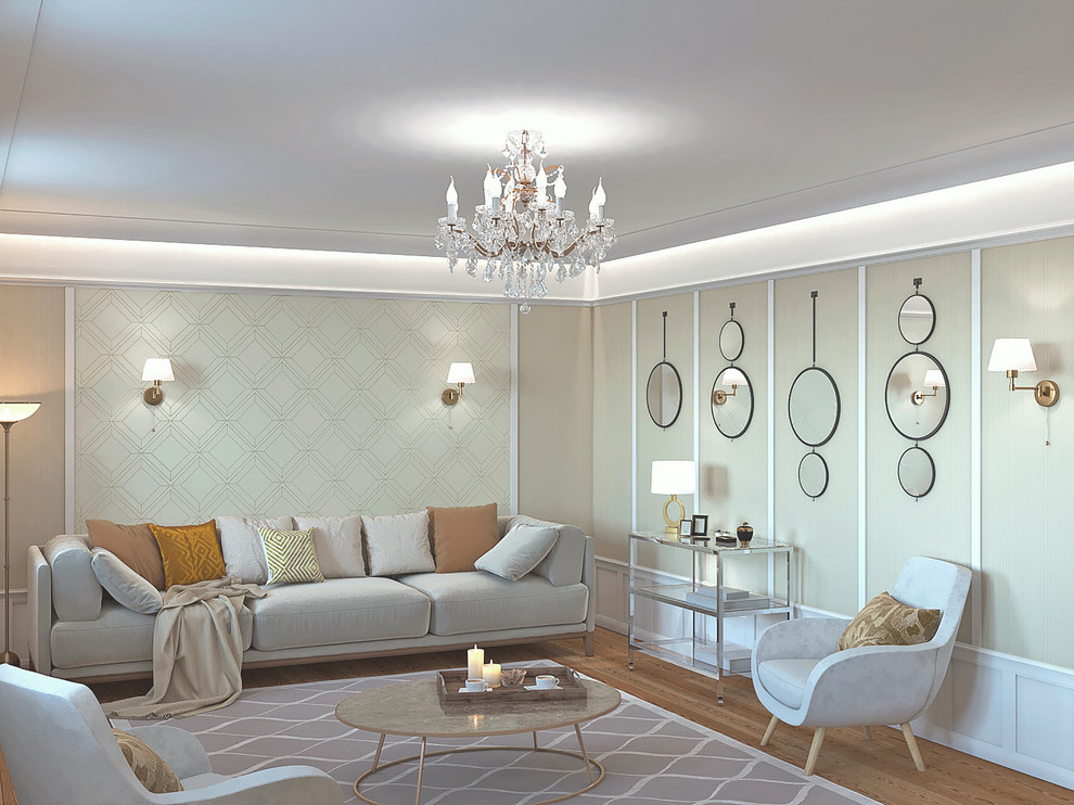 Обложка проекта: Дизайн гостиной, 22 кв.м., г. Уфа