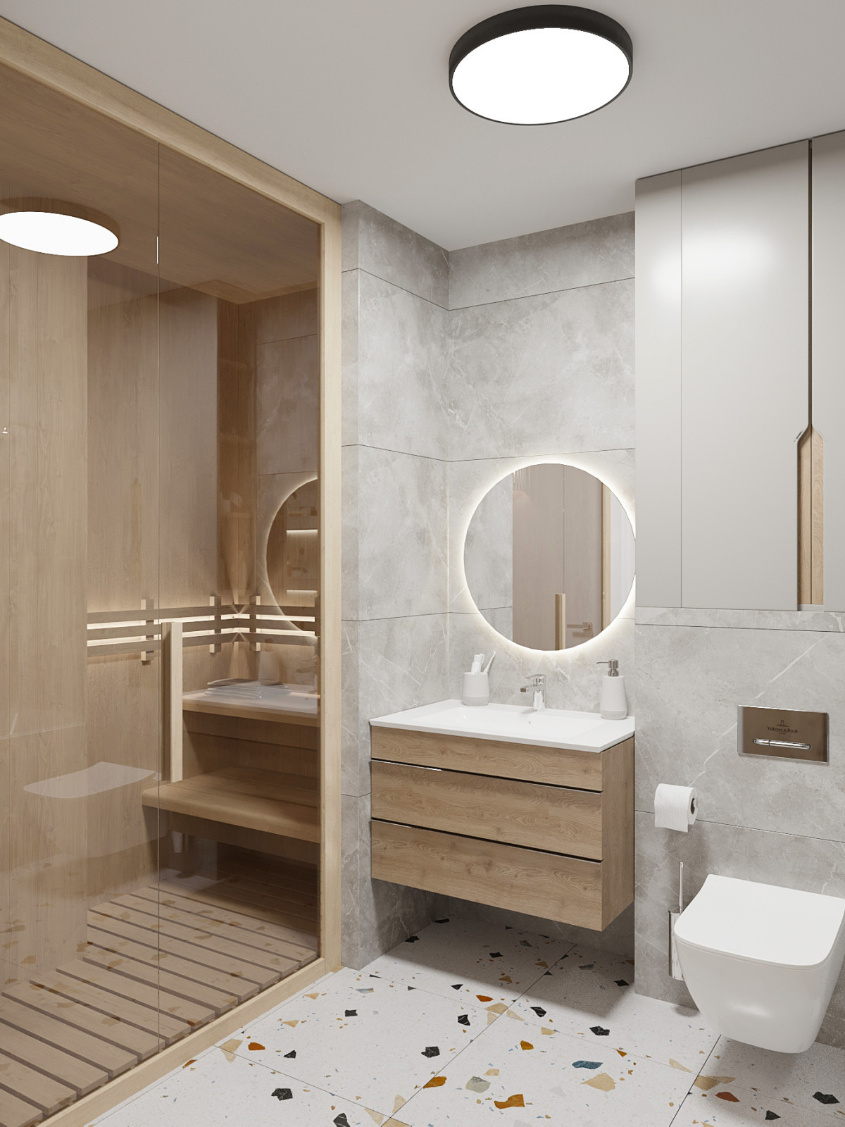 ЖК Новое Купчино, 105м.кв. Современный стиль