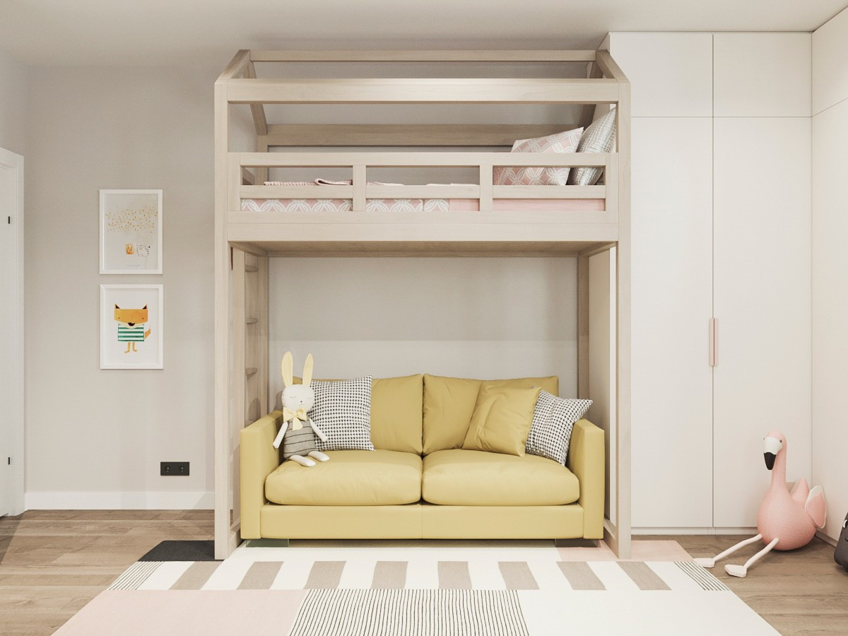 Дизайн трехкомнатной квартиры (м. Крестьянская Застава)