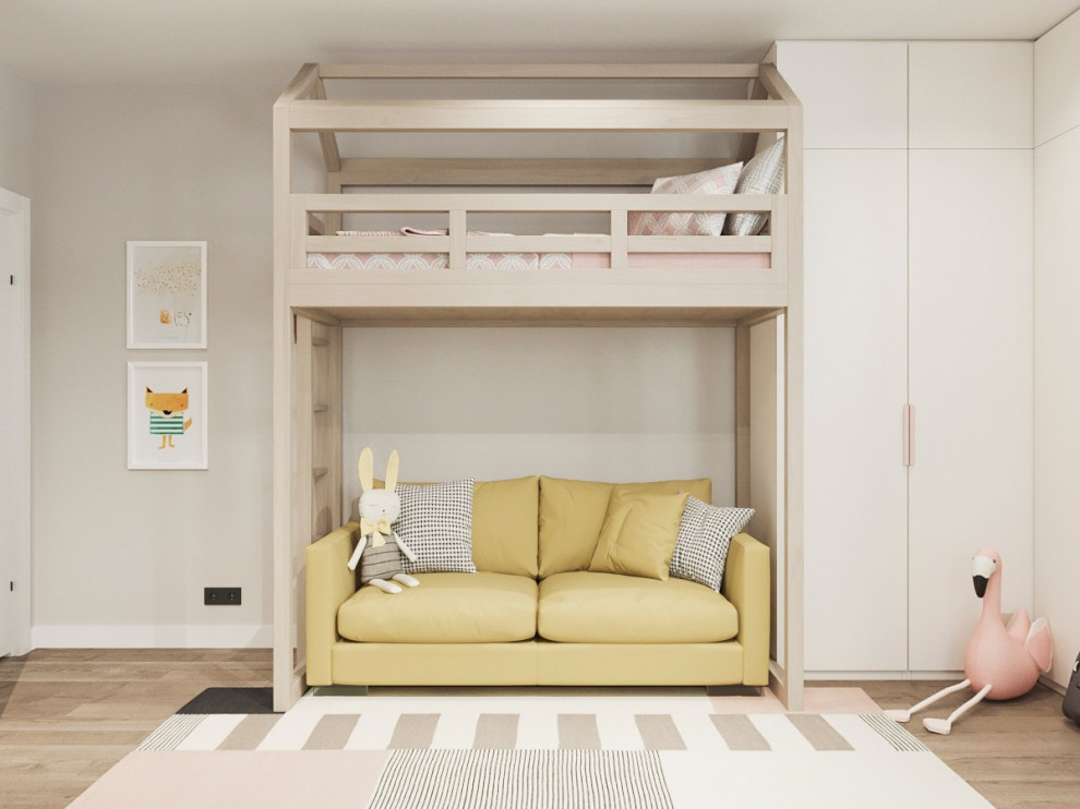 Дизайн трехкомнатной квартиры (м. Крестьянская Застава)