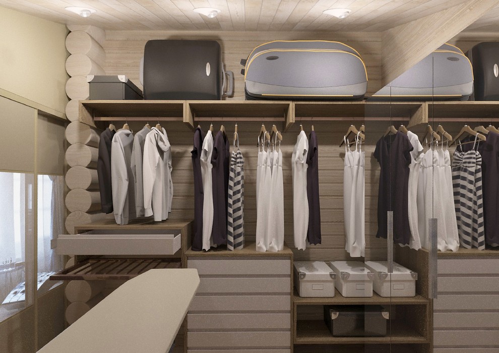 Дизайн деревянного дома в современном стиле, г. Воскресенск Московской области