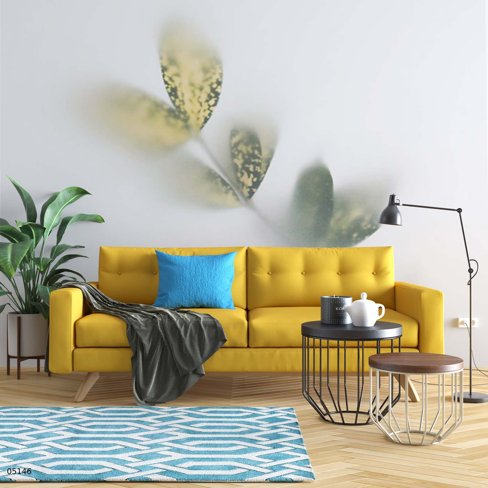 Обложка проекта: Зелень за матовым стеклом