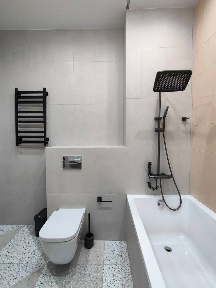 Маленькая, но яркая квартира студия