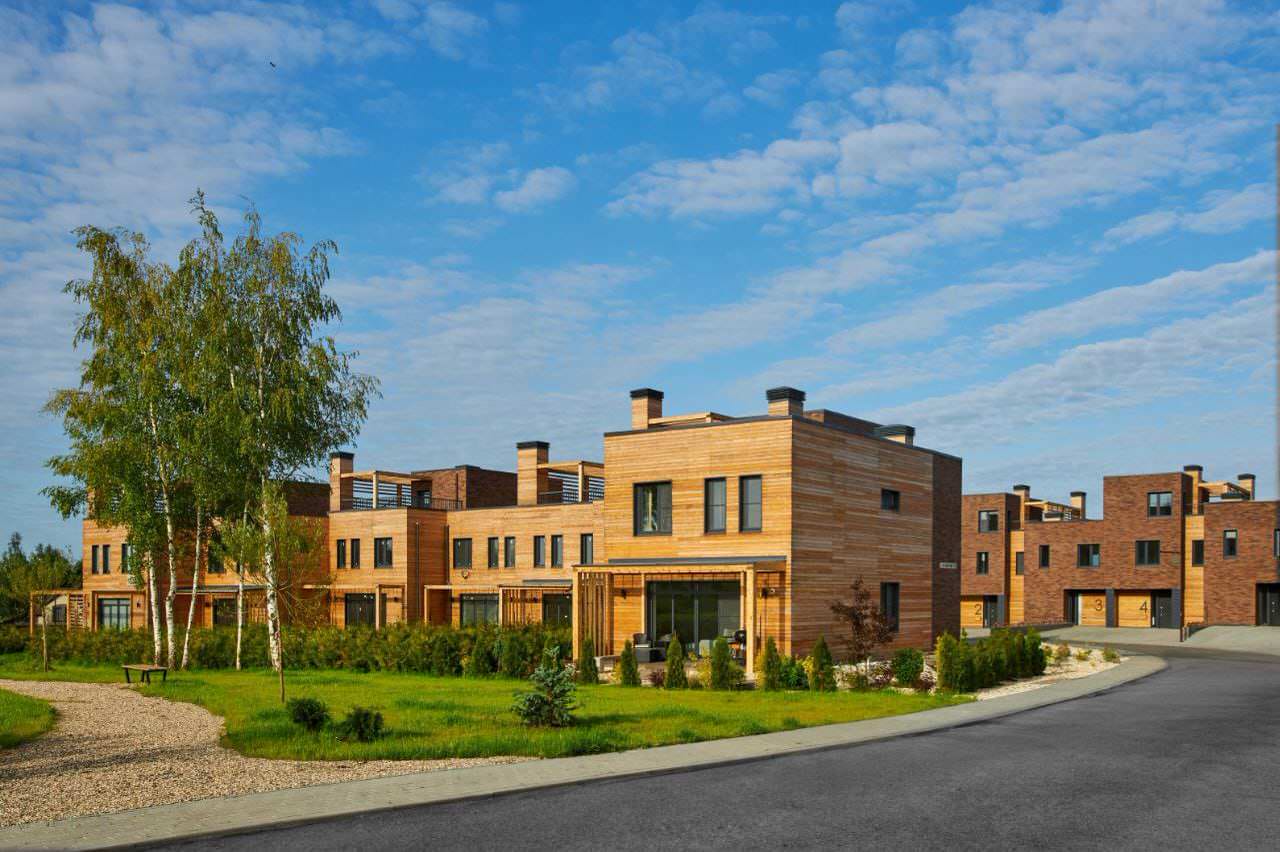 Вид со стороны индивидуальных участков