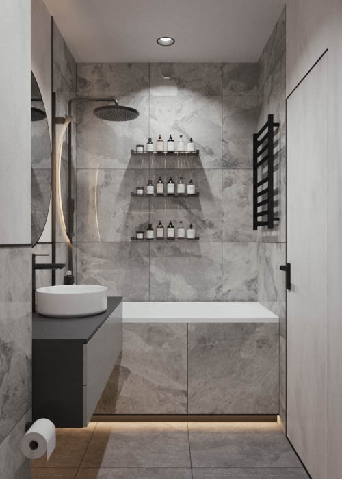 Нежная двушка в  ЖК Атлант