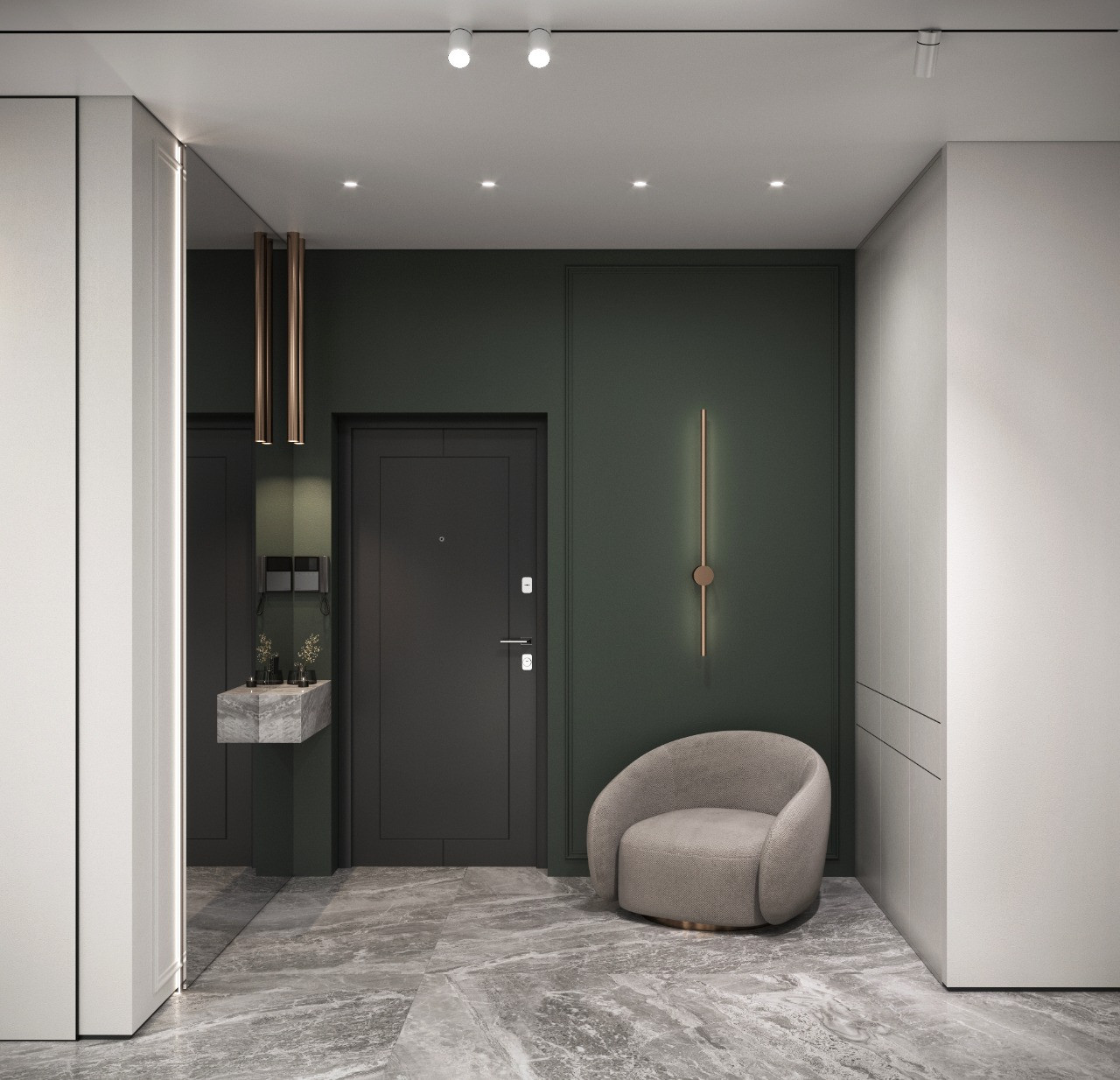 Обложка проекта: Дизайн квартиры в ЖК "Притяжение"