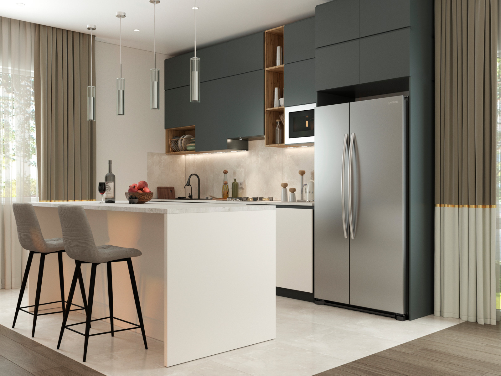 Частный дом в РО . площадь 100 кв.м.