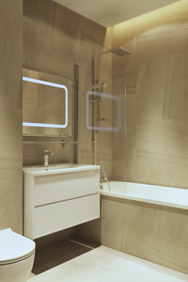 ДИЗАЙН ОДНОКОМНАТНОЙ КВАРТИРЫ ЖК ДЕКАРТ