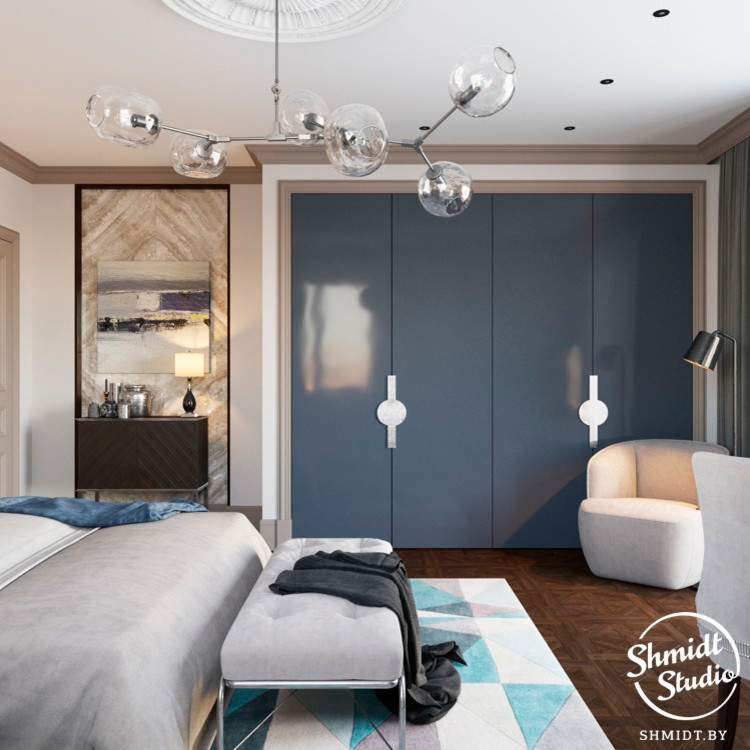 Проект "Яркий" в стиле Ardeco, Минск, 120 м.кв
