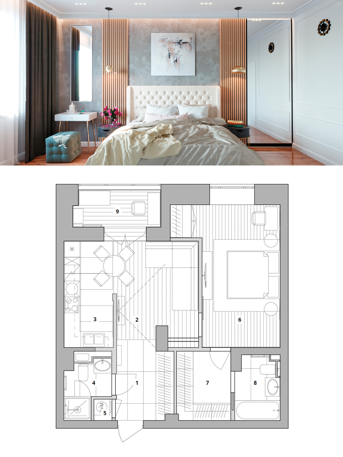 Квартира в ЖК Горный