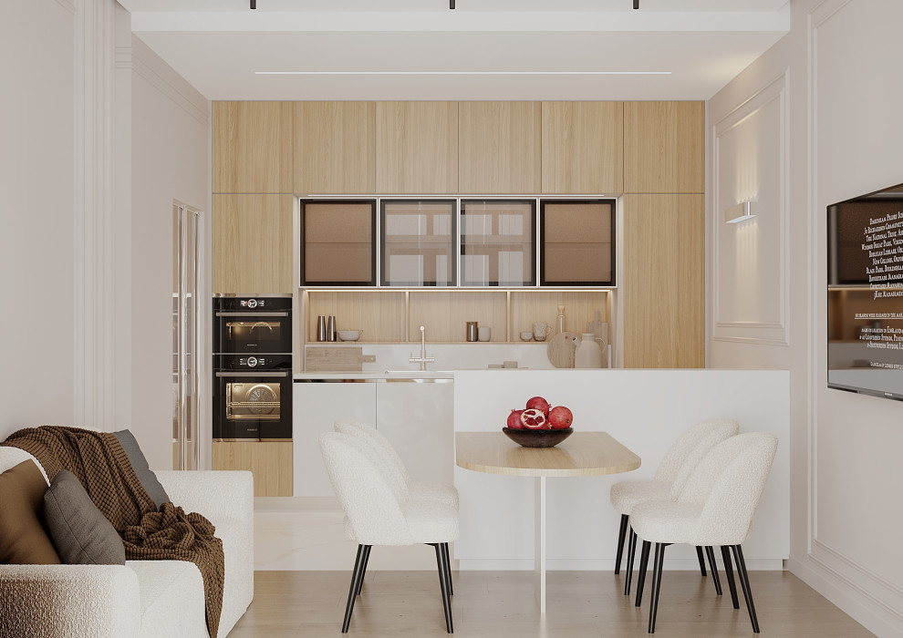 Обложка проекта: Дизайн-проект квартиры 62 м² в ЖК "Ожогино" | Тюмень