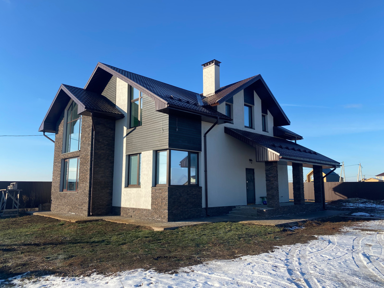 Построенные дома