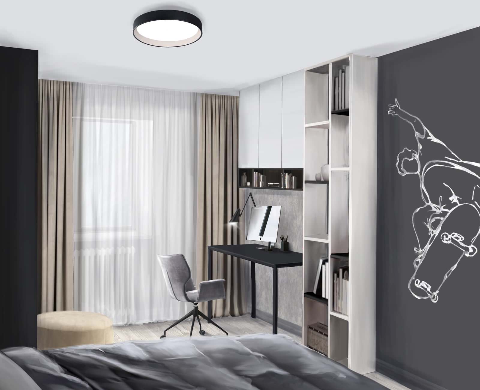 Обложка проекта: Комната для молодого человека