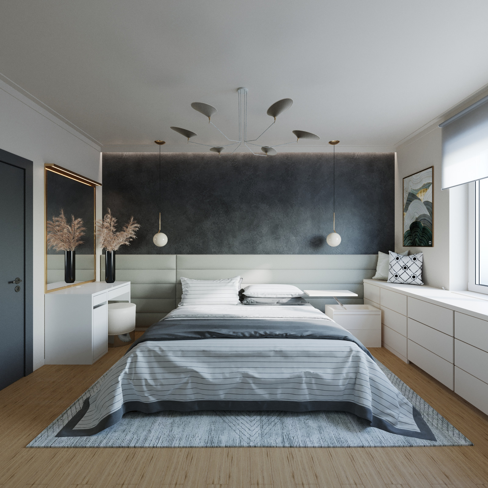 ЖК Среда 56 кв.м. светлого минимализма