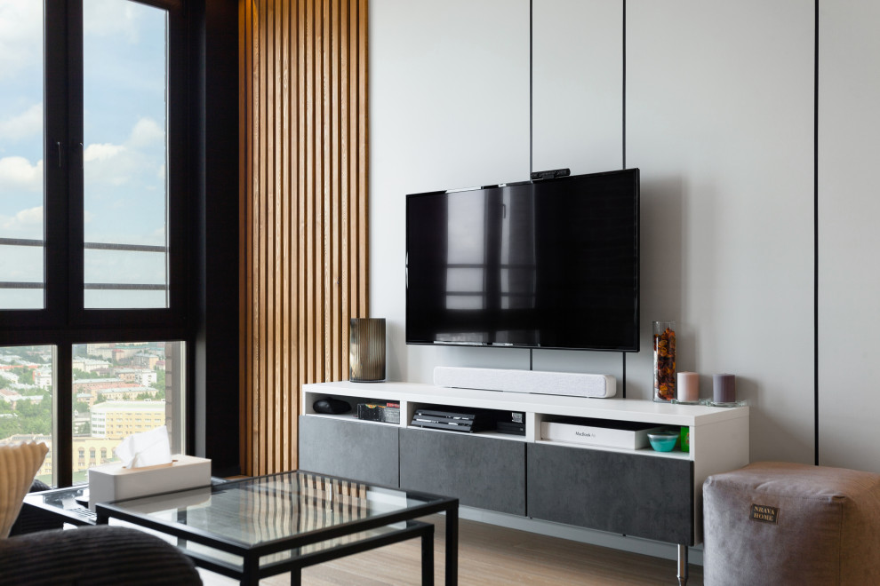 Сканди + лофт = уютная квартира для молодой семейной пары