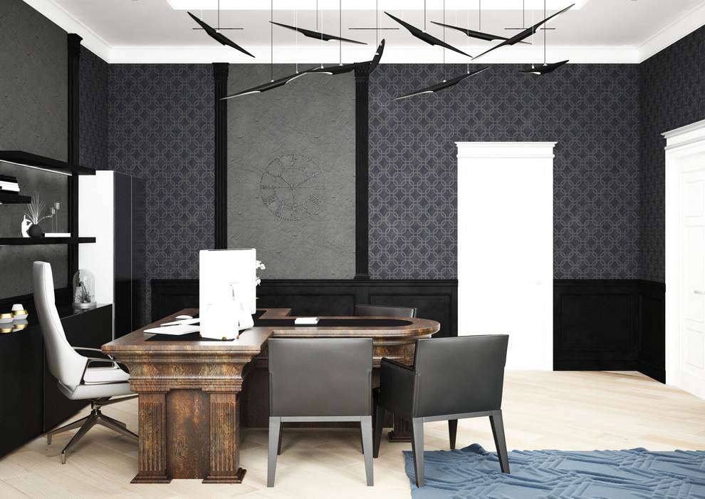 Офис в классическом стиле 50кв м