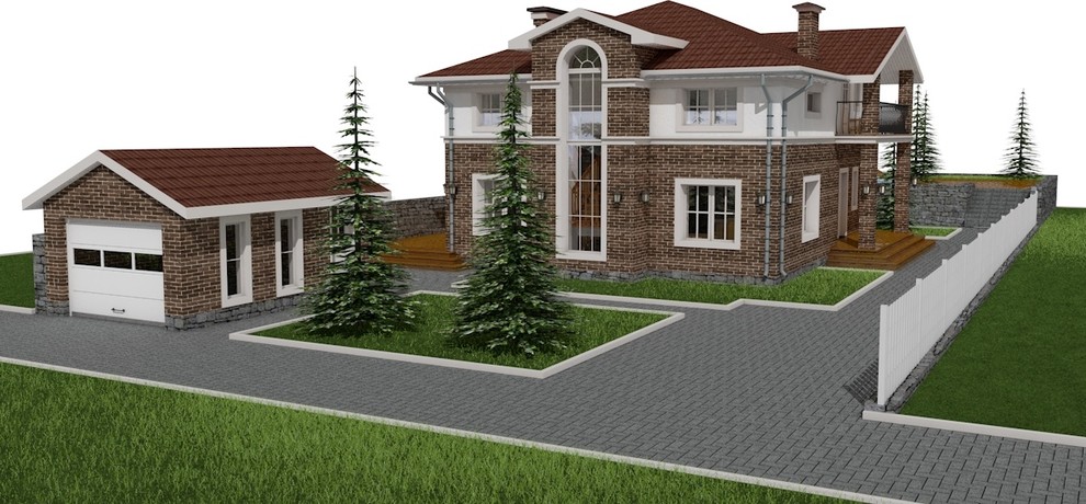 Обложка проекта: Дом с мансардным этажом в г.Севастополь (Крым)