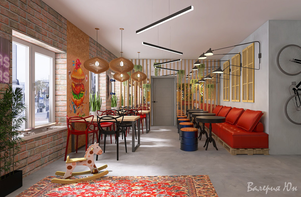 Обложка проекта: Бургерная в Москве