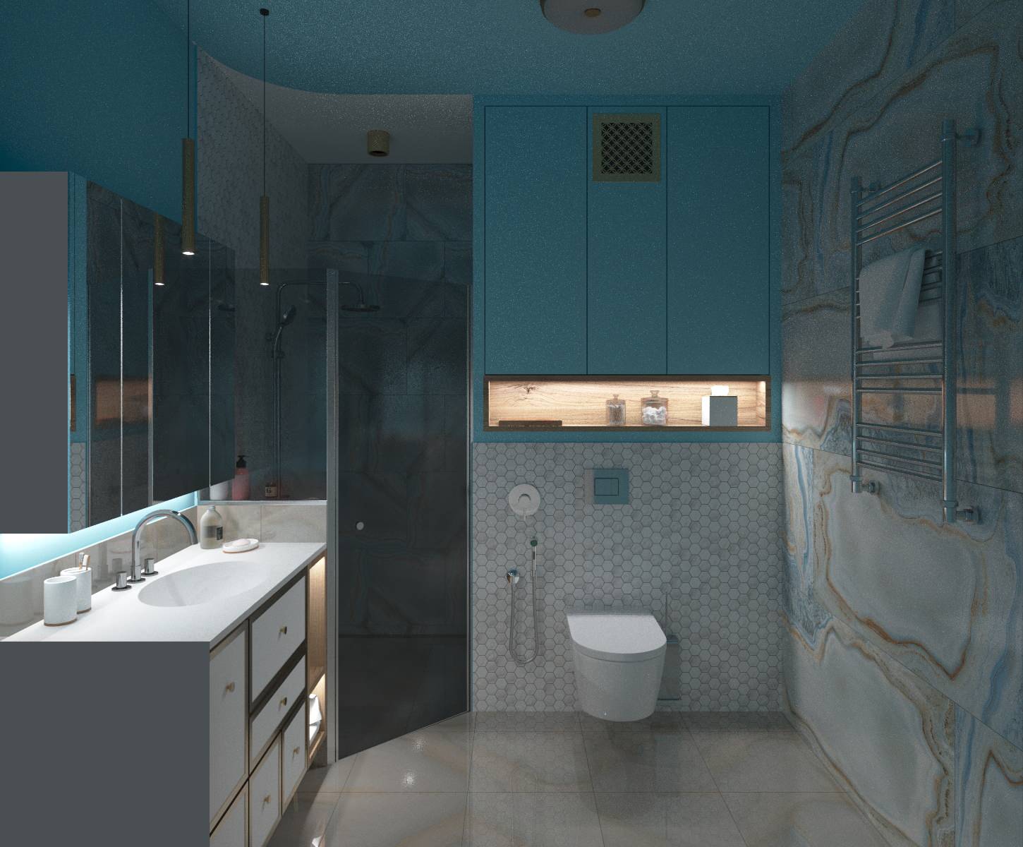 Квартира в стиле ар-деко