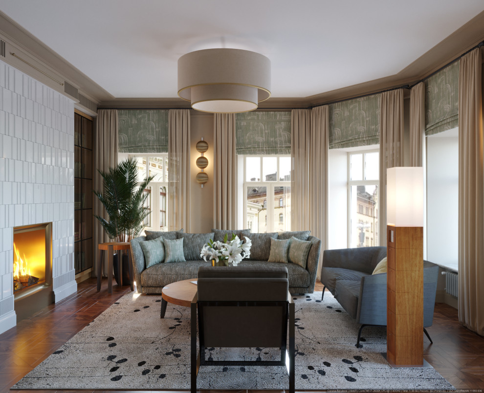 Интерьеры частного дома в Москве