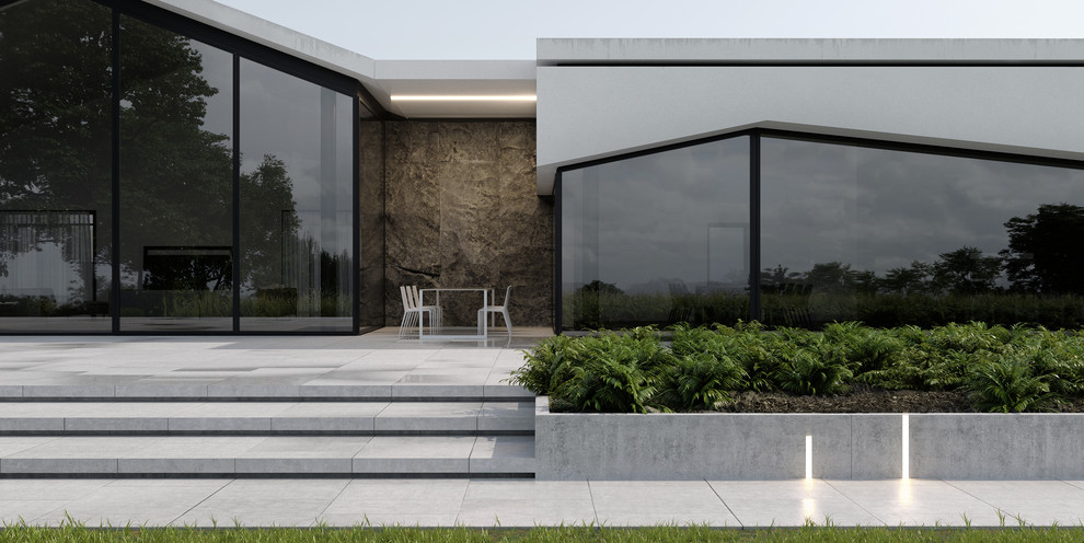 Детали светового оформлений на главном фасаде