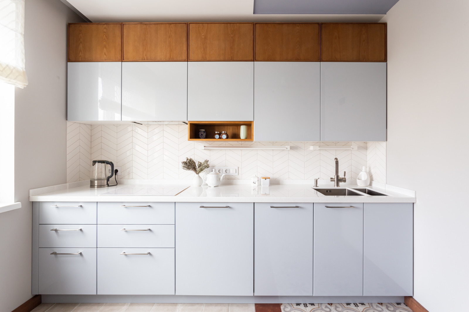 Белая кухня!