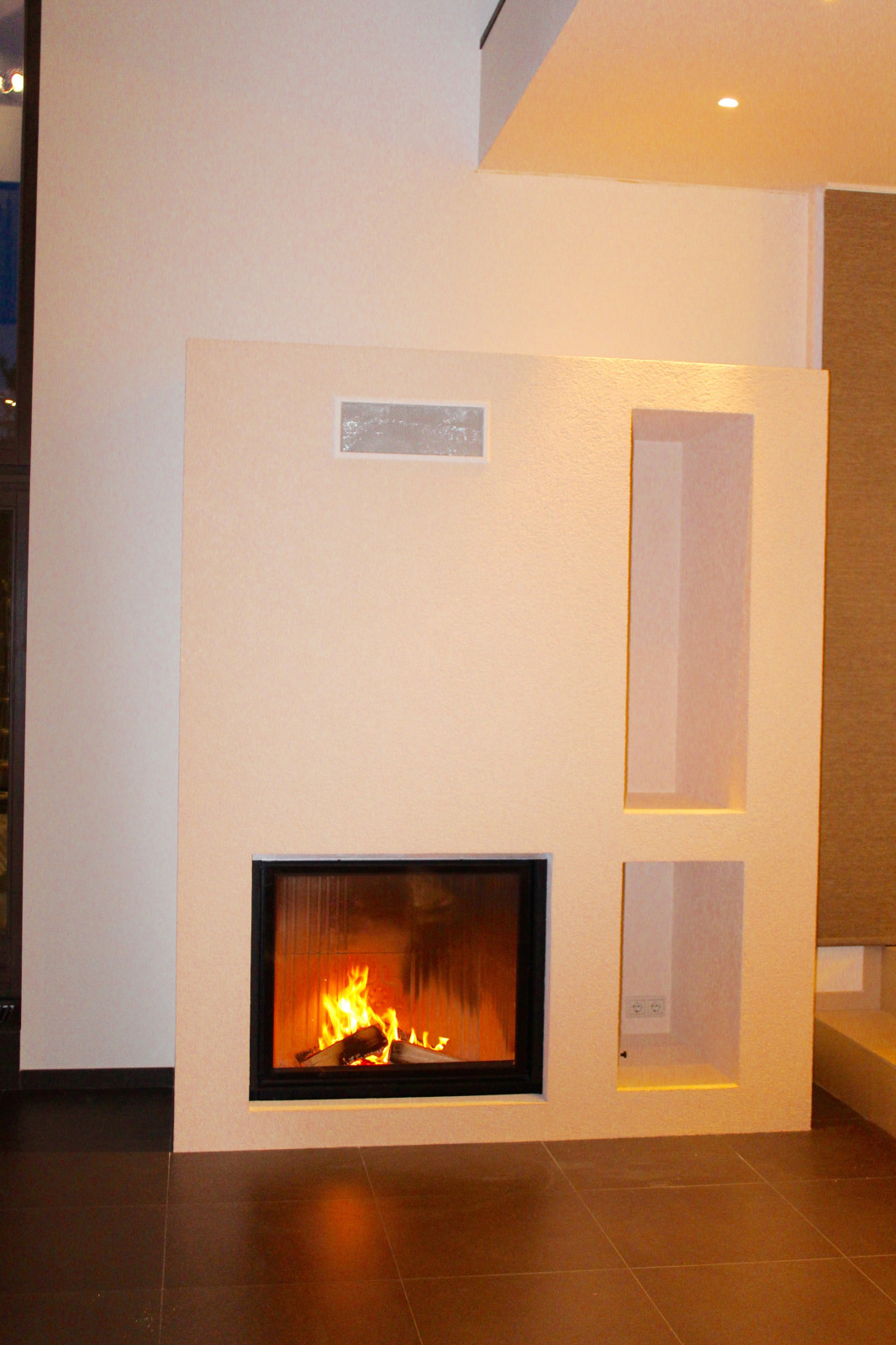 Топка EdilKamin (Италия) модель Cristal 90 в индивидуальной облицовке