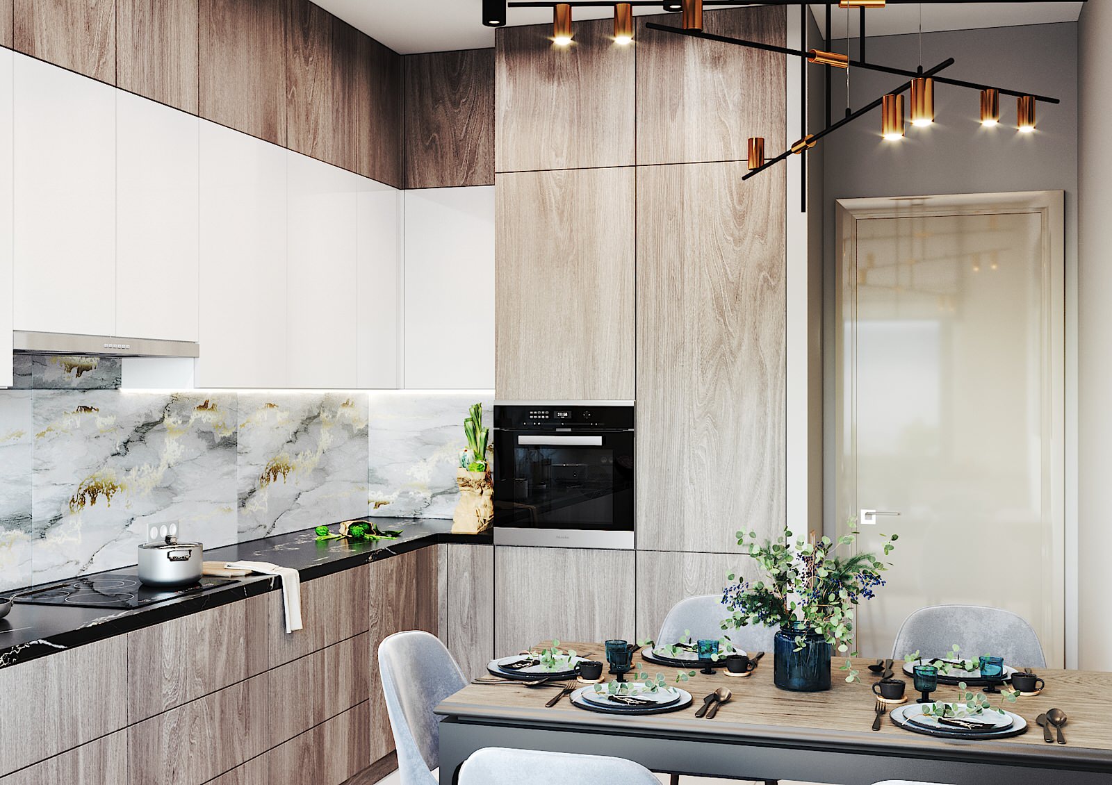 4-х комнатная квартира в ЖК Red Side