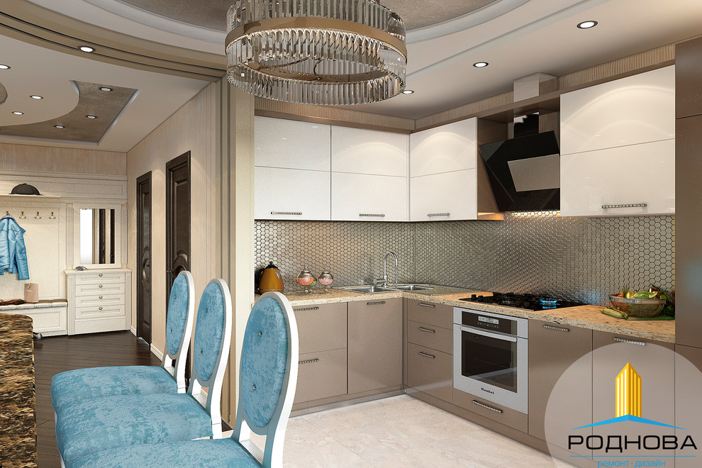 Дизайн проект студии ЖК "Зеленый бор"