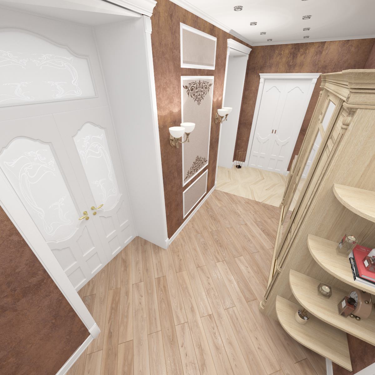 Дизайн-проект квартиры по ул. Серышева