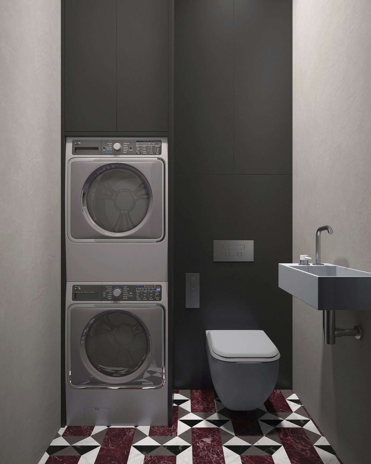 Обложка проекта: квартира на красной