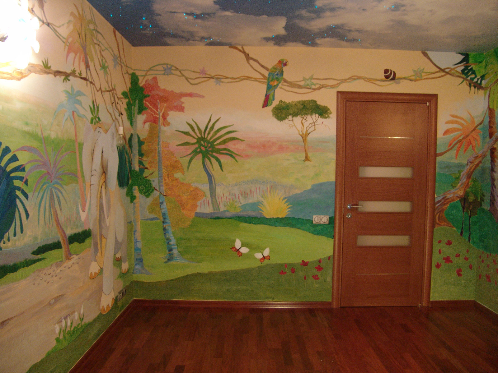 Обложка проекта: Роспись в детской, Авиамоторная