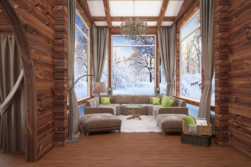 Обложка проекта: Дом в стиле "Шале" в д.Завидово Тверской области