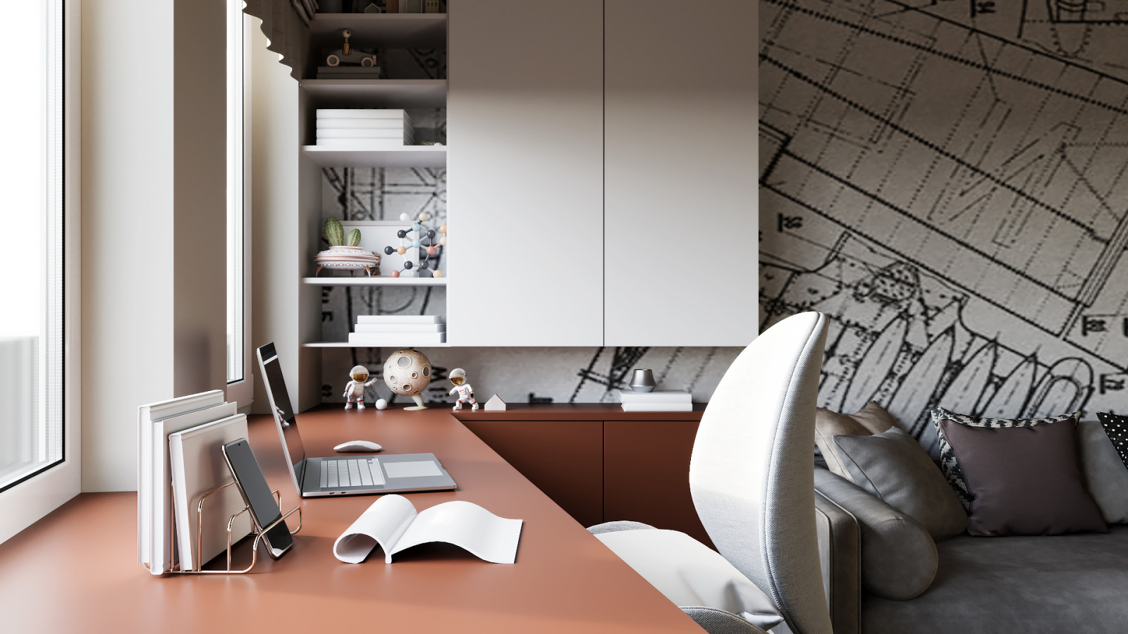 Интерьер квартиры 180 м2 г. Ярославль