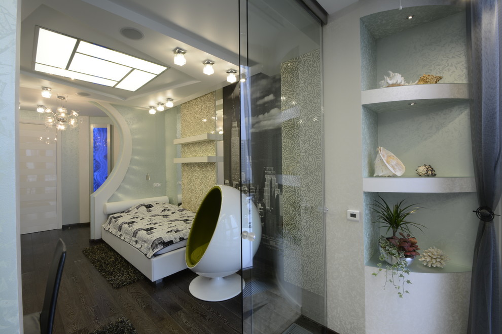 Проект частой квартиры "Стеклянный твист"