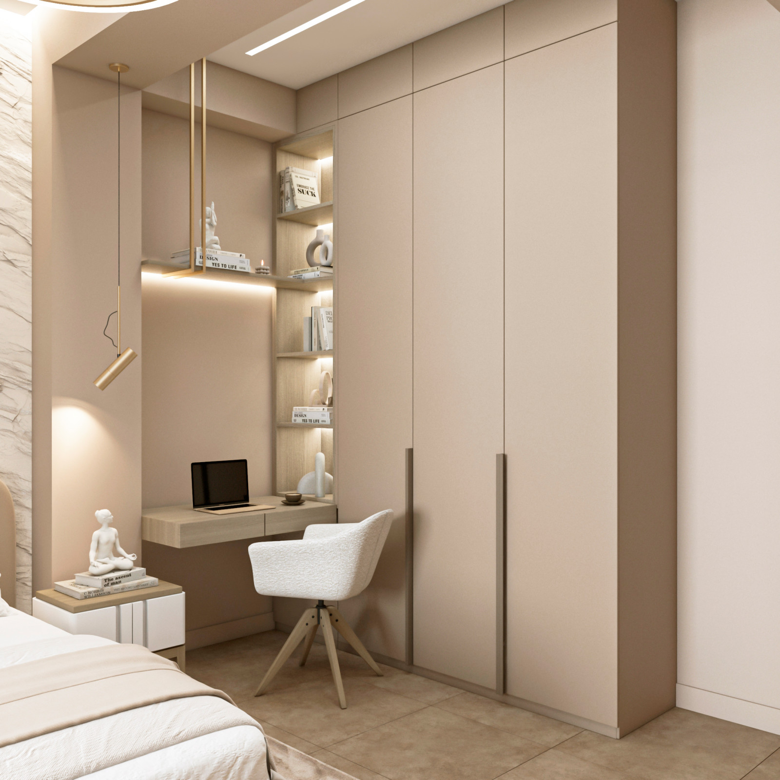 Двухэтажный жилой дом с видом на горы.