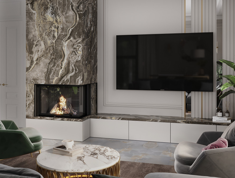 Дом в Подмосковье в стиле неоклассика