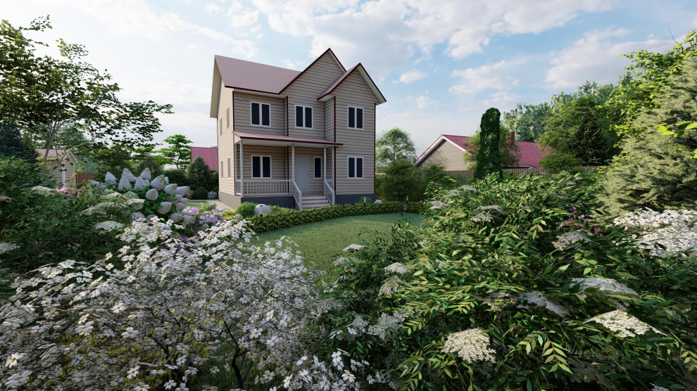 Загородный дом в Москве. 12 соток