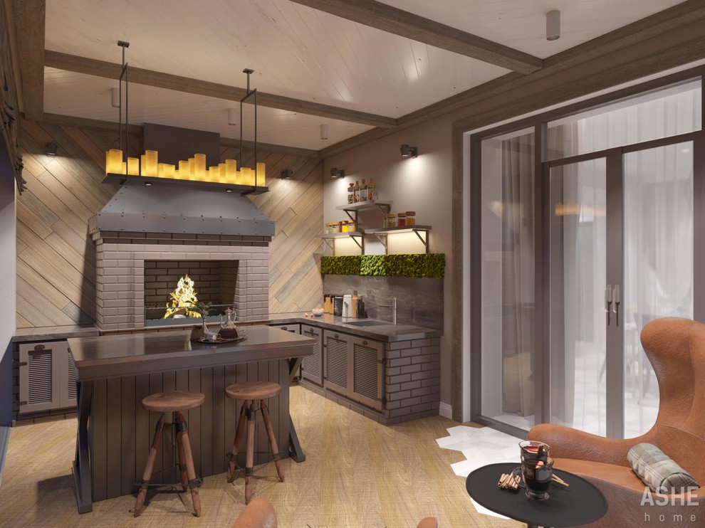 Интерьер дома в пос. Сафроновский