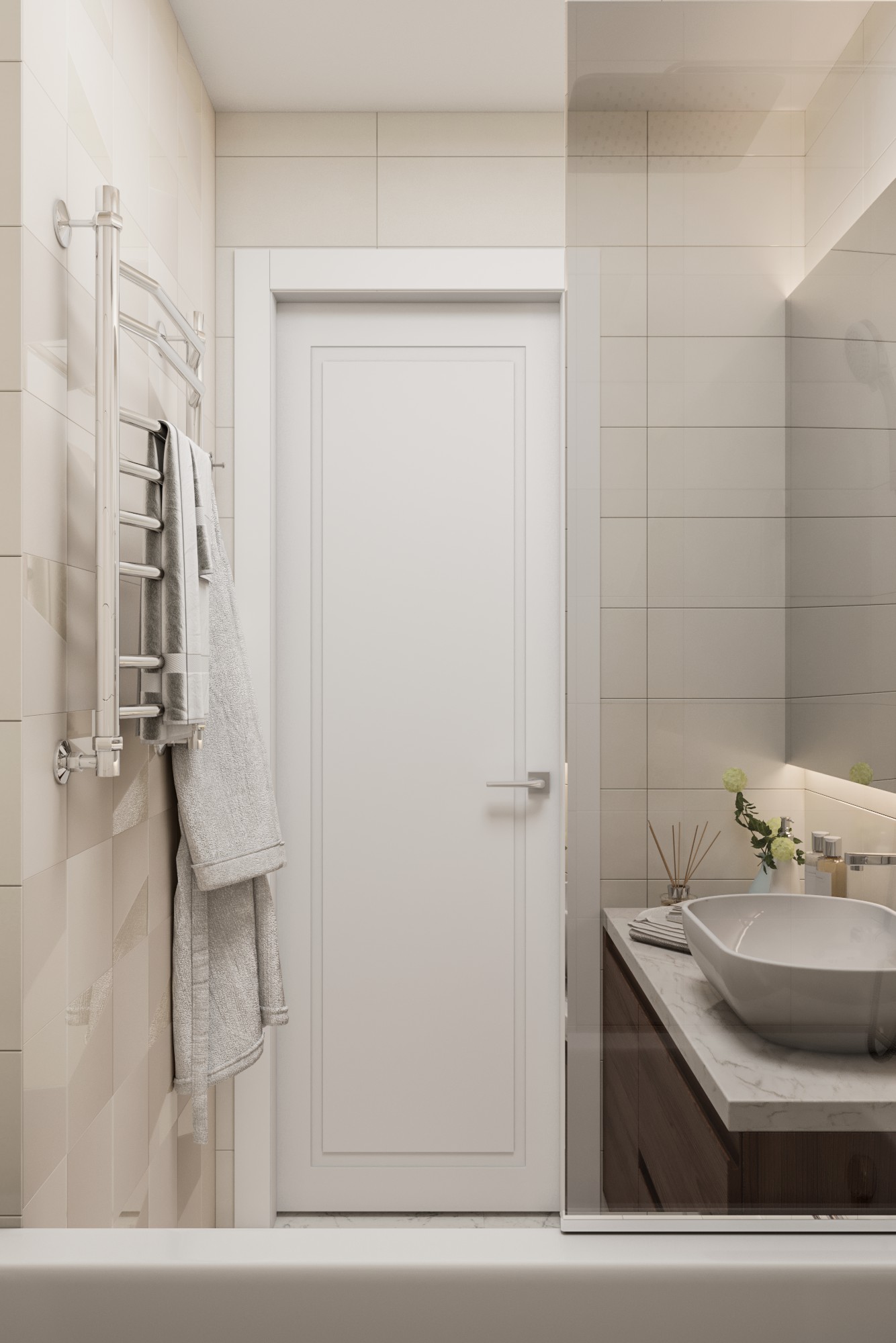 Обложка проекта: Дизайн - проект двухкомнатной "Брежневки" в г. Москва