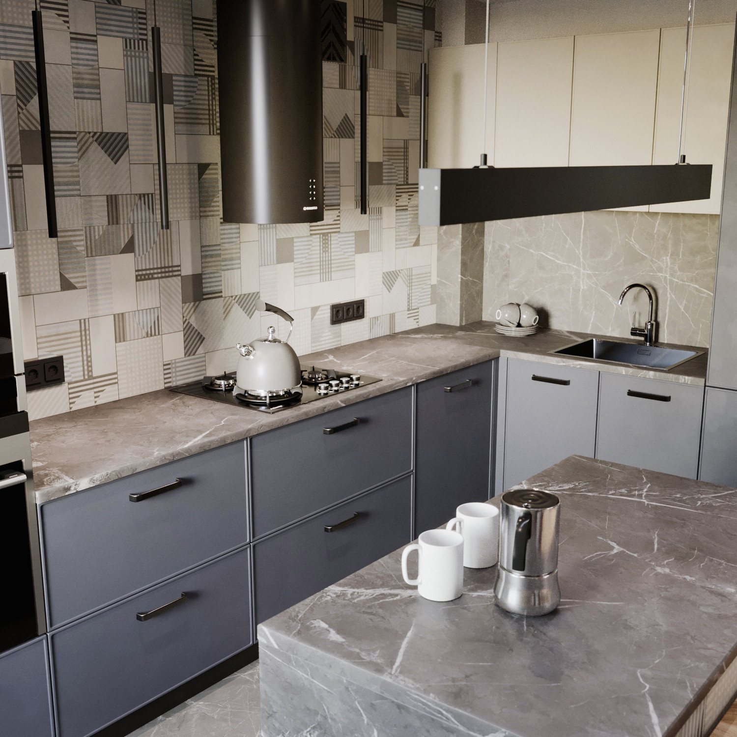 Кухня-гостиная