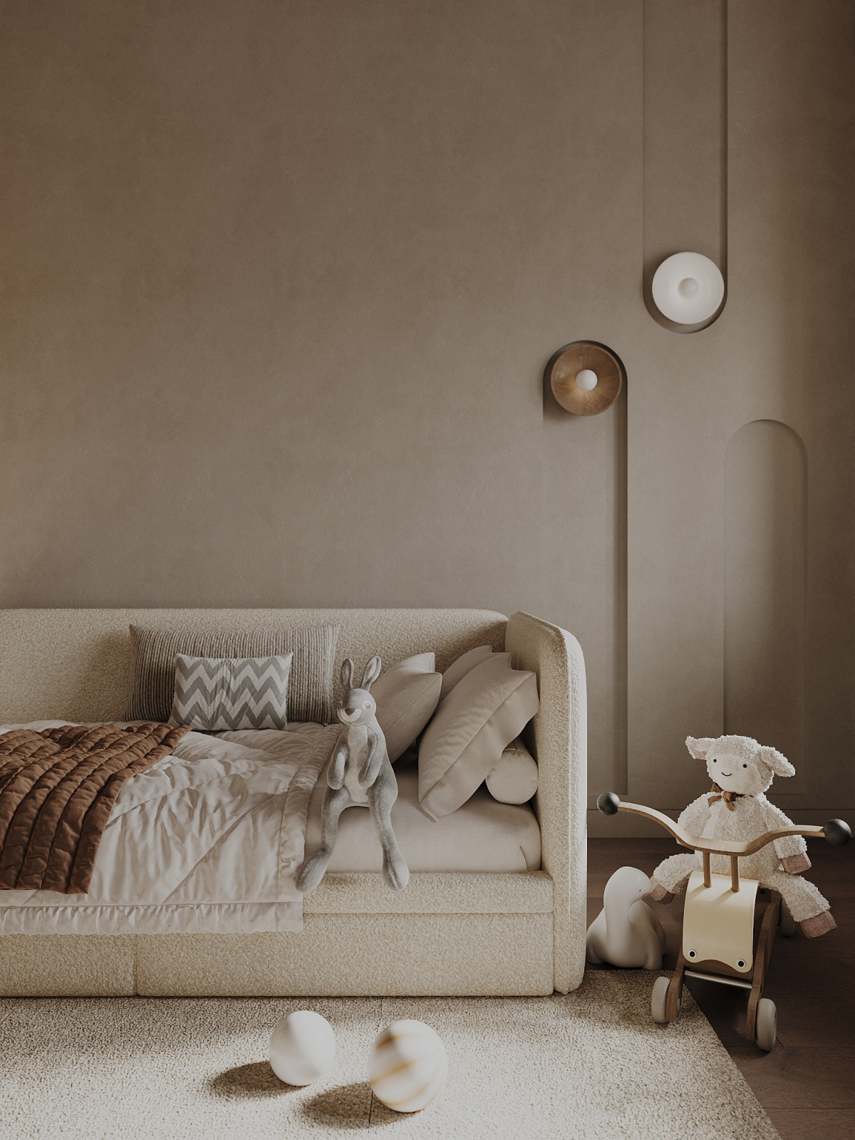 Обложка проекта: Детская в стиле Джапанди