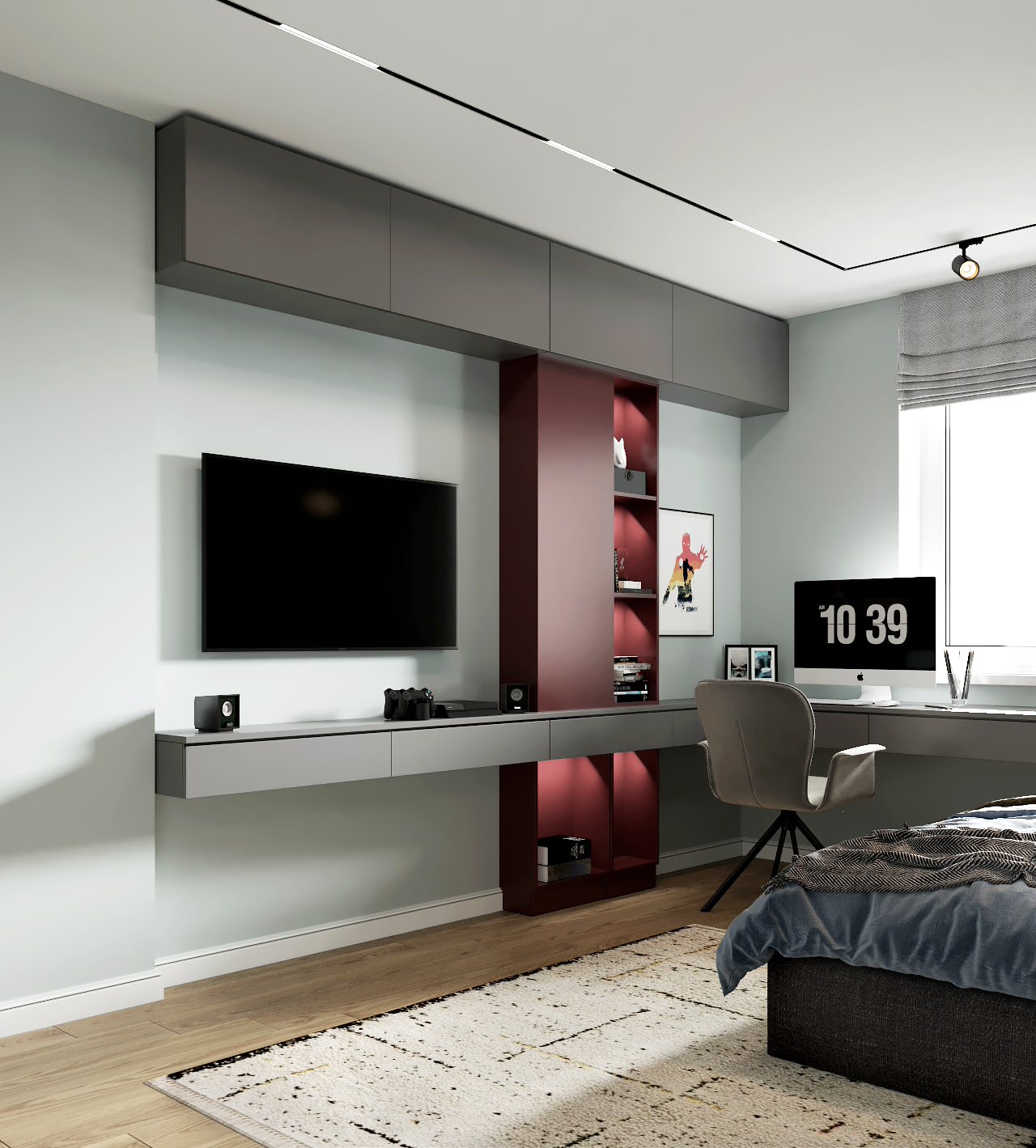 Трехкомнатная квартира