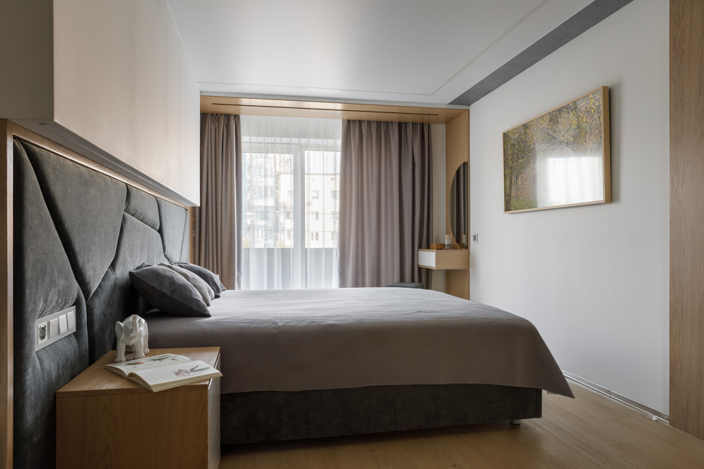 Интерьер трёхкомнатной квартиры в стиле минимализм, г. Калининград