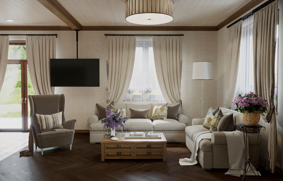 Гостиная в частном доме. Волоколамский район