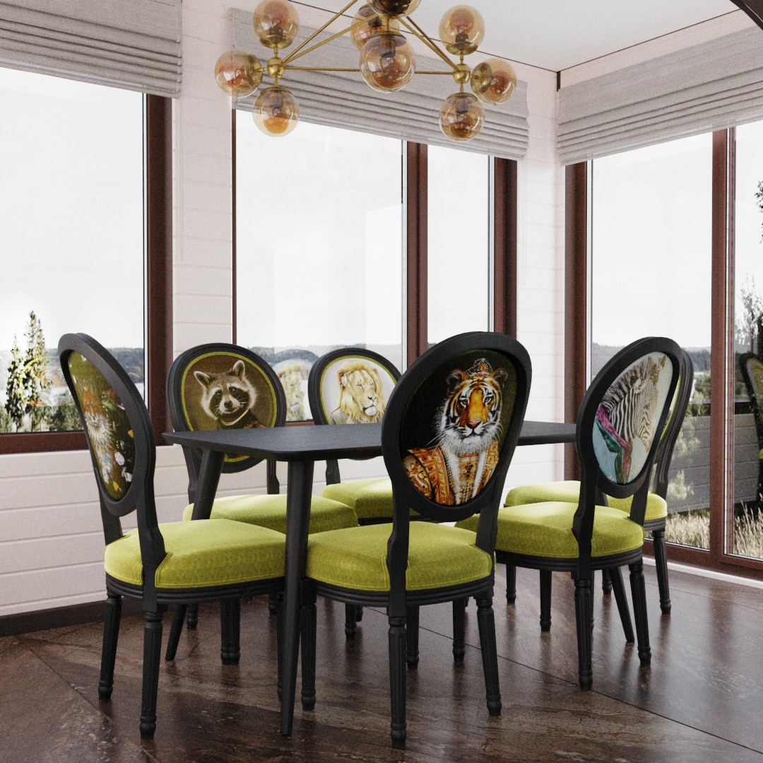 Деревянный дом на берегу Волги в Кимрах