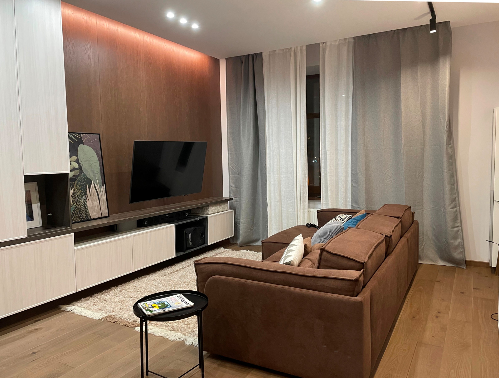 Обложка проекта: ЖК "Первый Квартал". Трёхкомнатная квартира