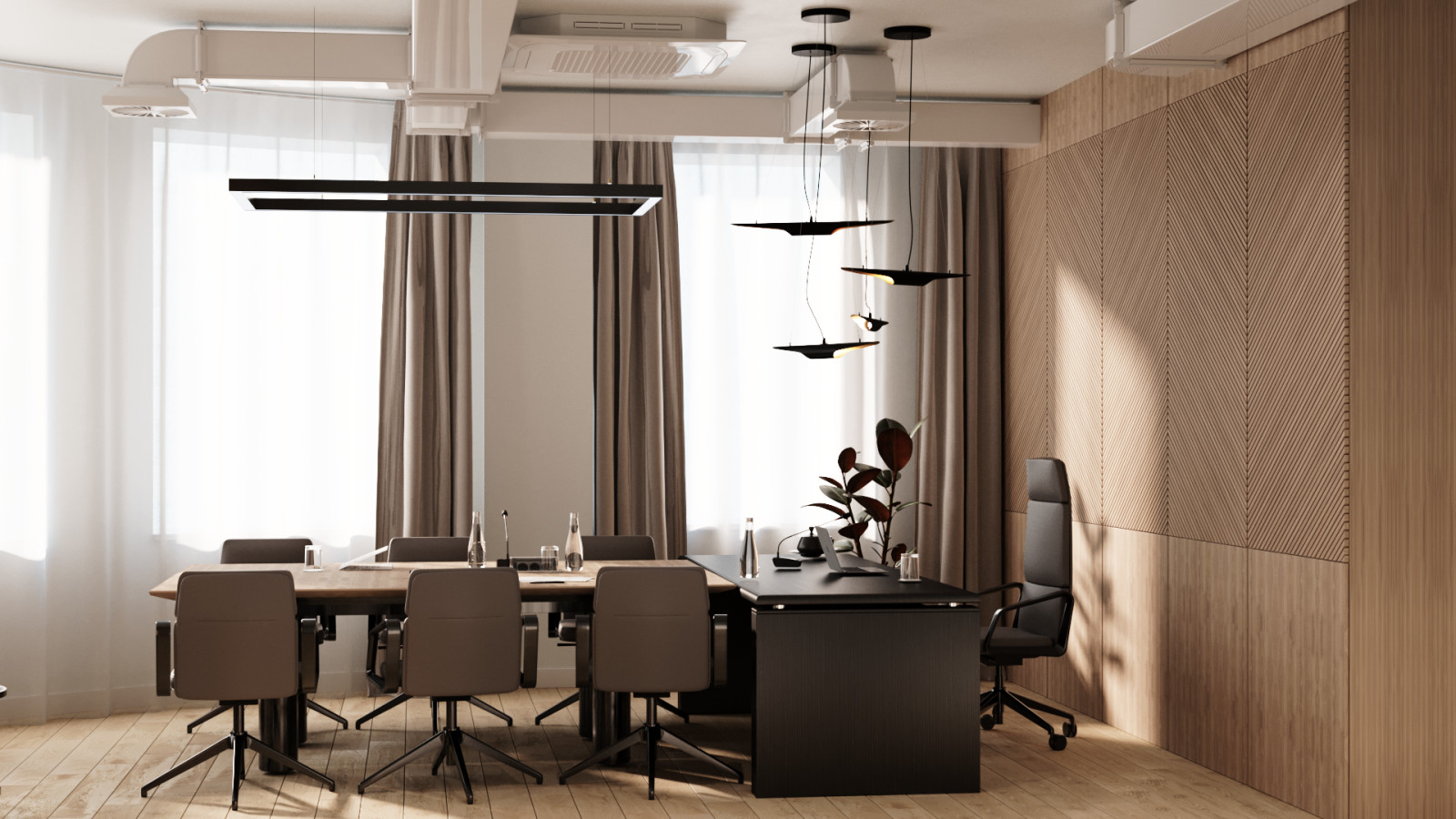 Карамельный Кабинет Гендиректора в Офисе Компании ССР