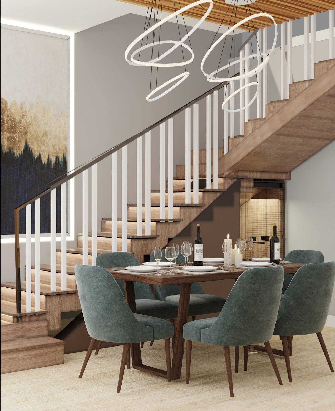 Дизайн дома в скандинавском стиле 170 кв.м. в Краснодаре